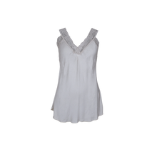 Lade das Bild in den Galerie-Viewer, Satin Spitzentop