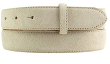 Lade das Bild in den Galerie-Viewer, Ledergürtel Basic Nubuk - 3 cm