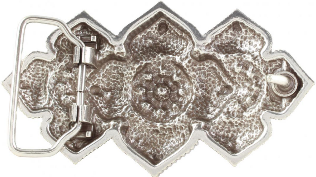 Gürtelschließe Flowered Bling 4cm