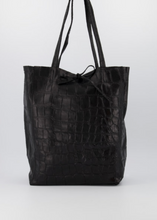 Lade das Bild in den Galerie-Viewer, Ledershopper Paula Kroko