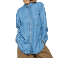 Lade das Bild in den Galerie-Viewer, Oversize Jeanshemd