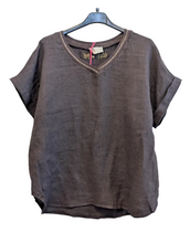 Lade das Bild in den Galerie-Viewer, Leinenshirt "LOVE ME"