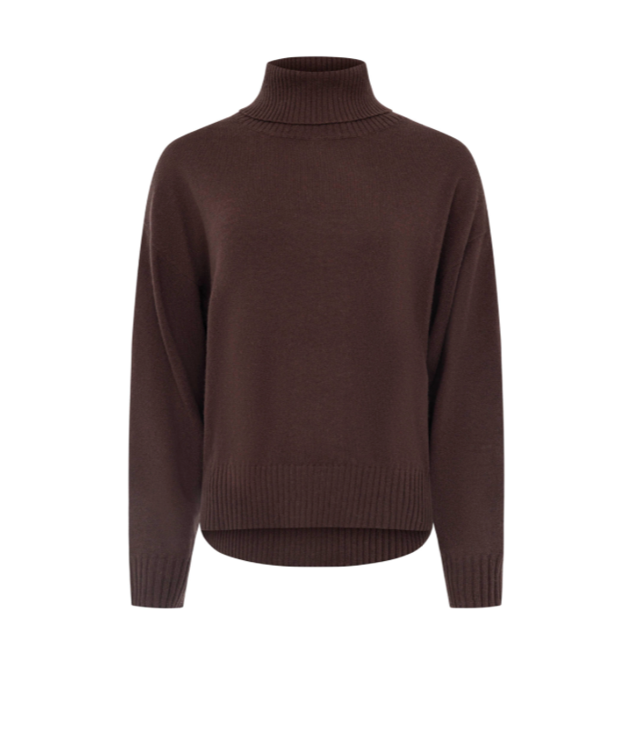 Zwillingsherz Boxy Rollneck Pullover