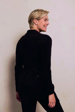 Lade das Bild in den Galerie-Viewer, Schwarzer Cordblazer mit einem Knopverschluss, Wunderwerk Oldenburg