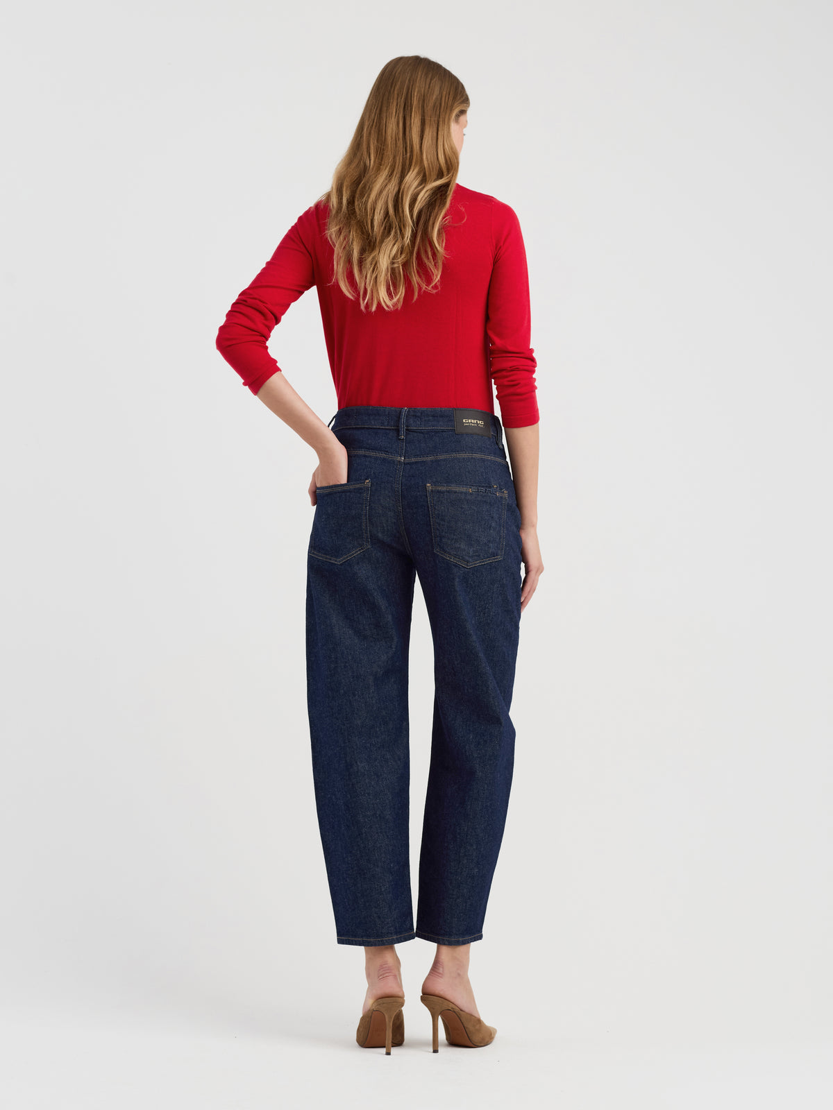 Dunkelblaue O-Shape Jeans von Gang Wunderwerk Oldenburg