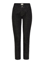 Lade das Bild in den Galerie-Viewer, schwarze Jeans mit Schimmereffekten, Wunderwerk Oldenburg
