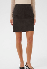 Lade das Bild in den Galerie-Viewer, Dunkelbrauner Leder Minirock, Wunderwerk Oldenburg
