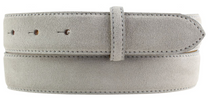 Lade das Bild in den Galerie-Viewer, Ledergürtel Basic Nubuk - 3 cm grau taupe Wunderwerk Oldenburg