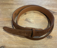 Lade das Bild in den Galerie-Viewer, Ledergürtel Basic Nubuk - 3 cm tabac Wunderwerk Oldenburg1