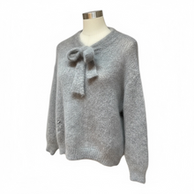 Lade das Bild in den Galerie-Viewer, Mohairpullover mit Schluppe