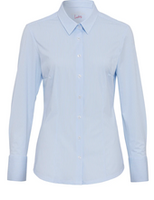 Lade das Bild in den Galerie-Viewer, Hellblaue klassische Bluse, Wunderwerk Oldenburg