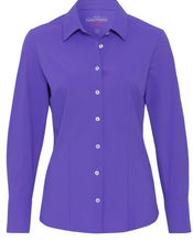 Lade das Bild in den Galerie-Viewer, Lilafarbene klassische Bluse, Wunderwerk Oldenburg
