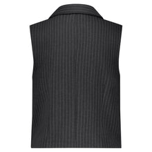 Lade das Bild in den Galerie-Viewer, Graue Nadelstreifen Weste mit Hemdkragen Wunderwerk Oldenburg