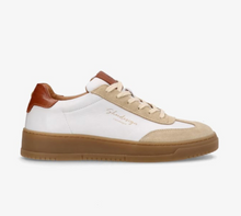 Lade das Bild in den Galerie-Viewer, Shoedesign Copenhagen Prime Pulse Sneaker white-beige Wunderwerk Oldenburg Ein weißer Sneaker mit farblich abgesetzten Design