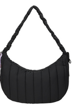 Lade das Bild in den Galerie-Viewer, Stofftasche XXL gesteppt in der Farbe schwarz Wunderwerk Oldenburg