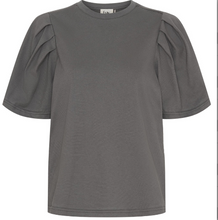 Lade das Bild in den Galerie-Viewer, Grau taupe farbenes T-Shirt im femininem Schnitt Wunderwerk Oldenburg