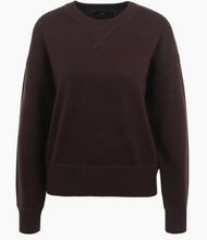 Lade das Bild in den Galerie-Viewer, Brauner Rundhalspullover in Oversize Passform, Wunderwerk Oldenburg