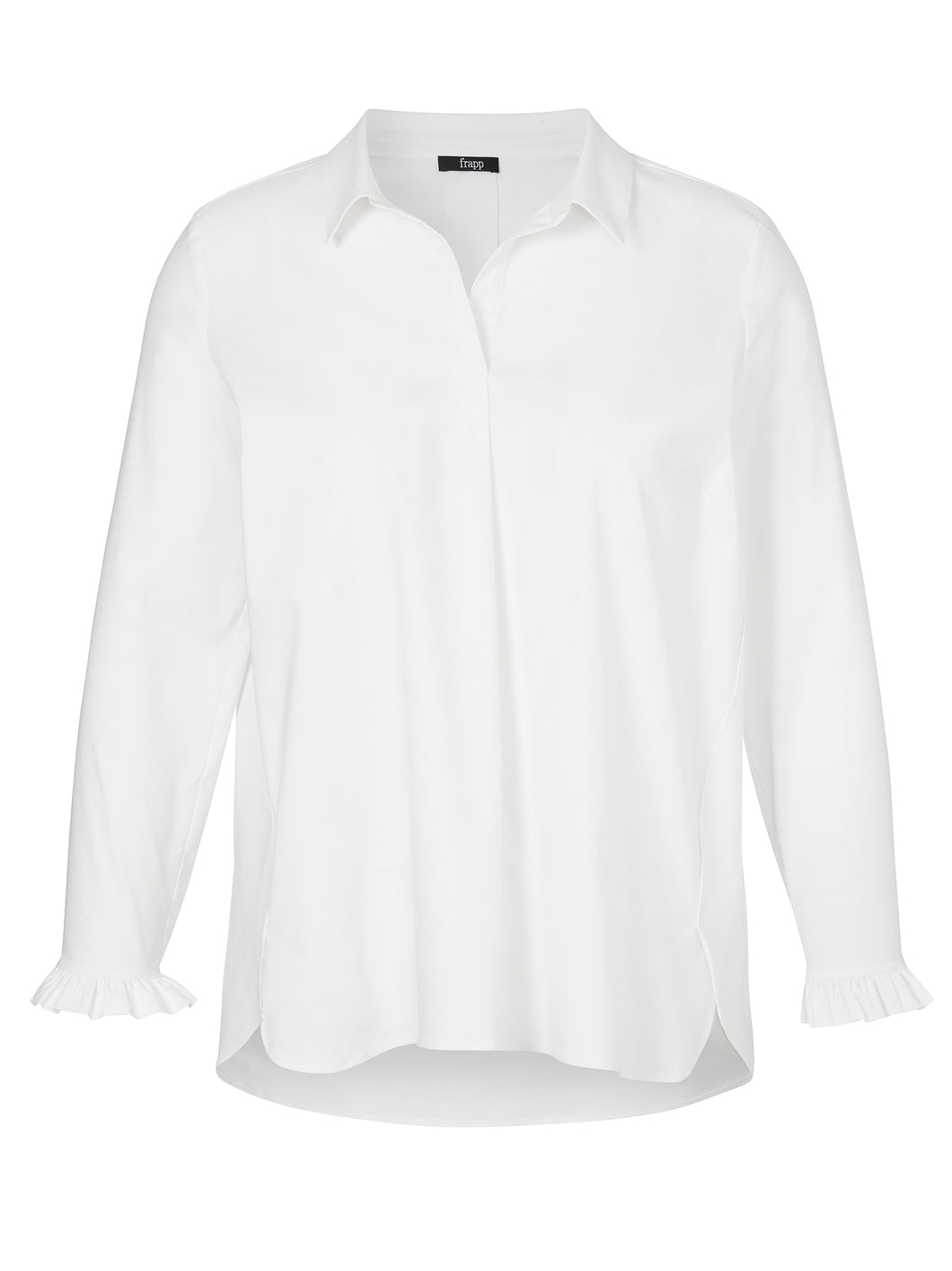 Frapp Bluse Rüschenärmel