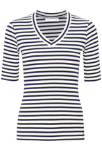 Lade das Bild in den Galerie-Viewer, InWear Dagna Striped V-Shirt
