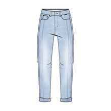 Lade das Bild in den Galerie-Viewer, Caitlina Sidepatch Jeans
