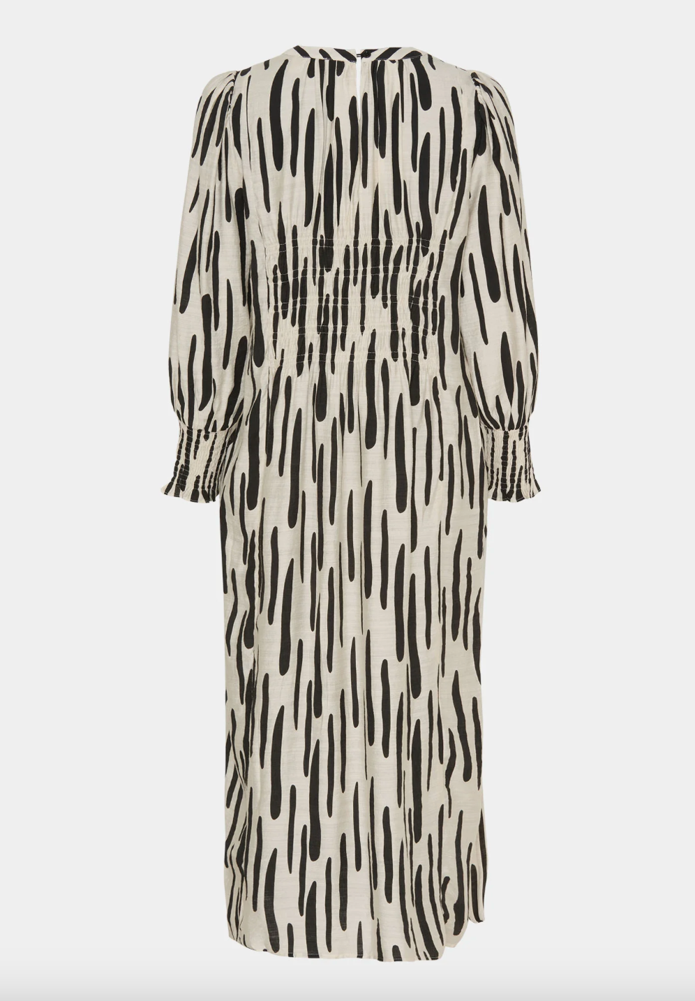 Ane Smock Kleid black brushstrokes Wunderwerk Oldenburg