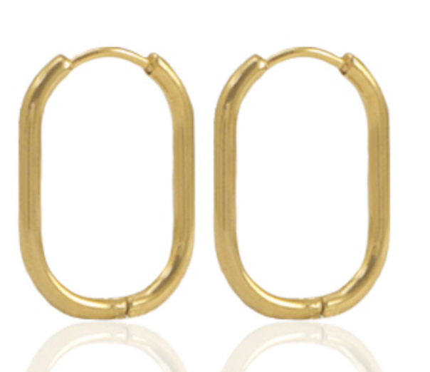 Creole oval Edelstahl