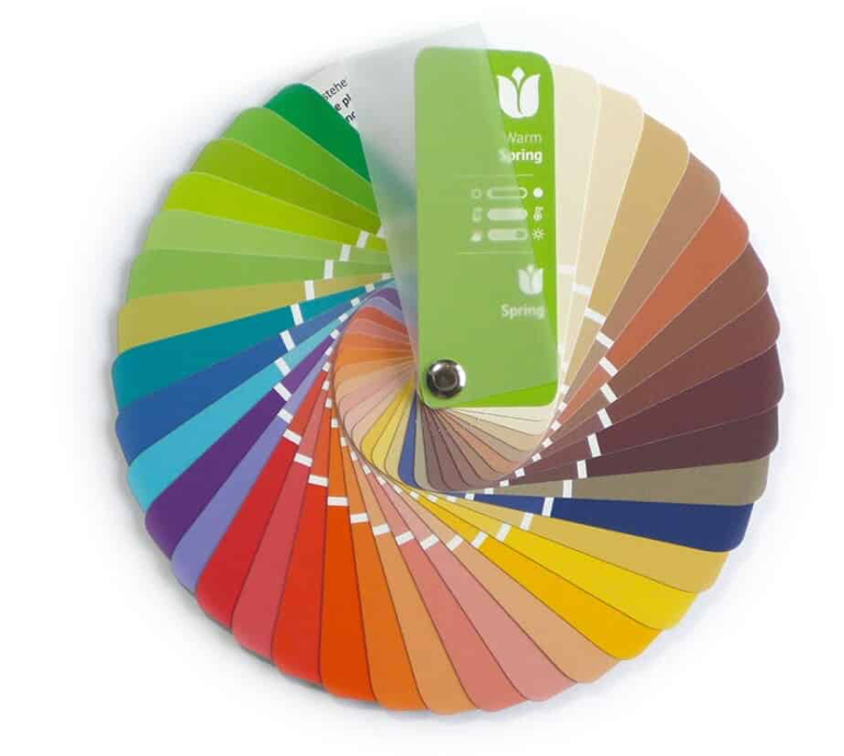 Fächer Farbpass