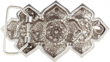 Lade das Bild in den Galerie-Viewer, Gürtelschließe Flowered Bling 4cm
