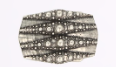 Gürtelschließe Nieten - 4cm
