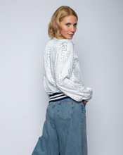 Lade das Bild in den Galerie-Viewer, Bluse mit Strickbündchen
