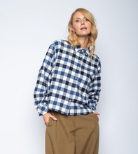 Lade das Bild in den Galerie-Viewer, Bluse mit Karomuster
