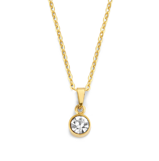 Kette mit Kristallanhänger