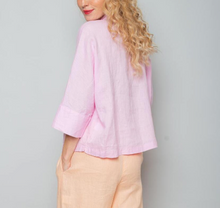 Lade das Bild in den Galerie-Viewer, Oversize Leinenbluse
