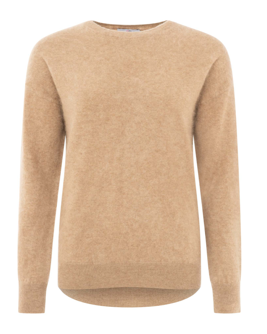 Zwillingsherz Brushed Rundhals Pullover