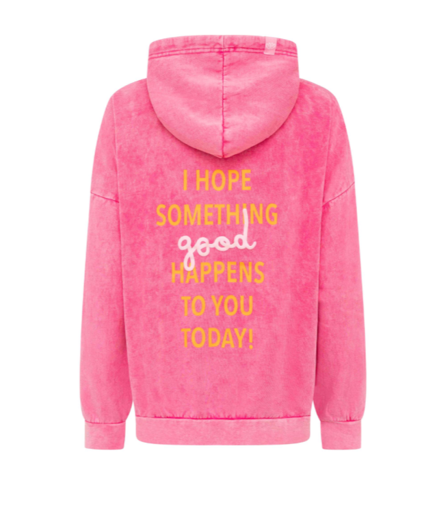 Zwillingsherz Hoodie Washed Neon