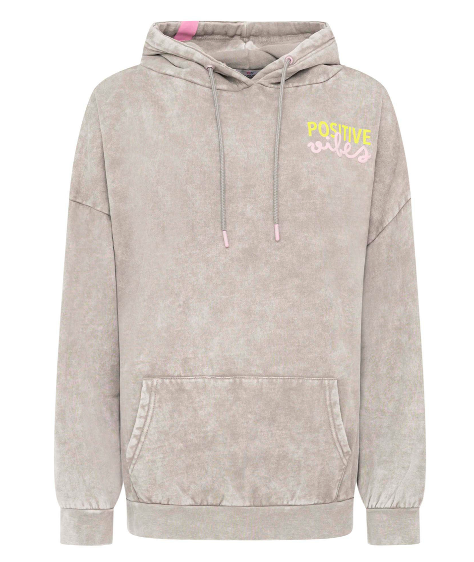 Zwillingsherz Hoodie Washed Neon