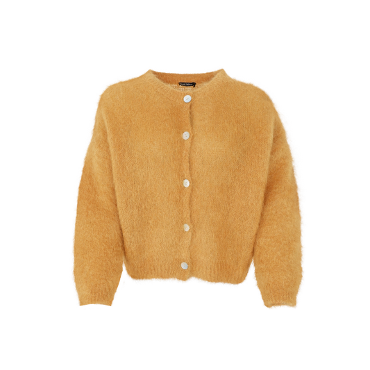 Mohair-Cardigan mit weicher, flauschiger Oberfläche und Knopfleiste, Wunderwerk Oldenburg
