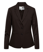Lade das Bild in den Galerie-Viewer, &amp;Co_Woman_Phileine_Blazer_dark_chocolate_Wunderwerk_Oldenburg
