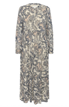 Lade das Bild in den Galerie-Viewer, Maxi Kleid im blauen Paisleymuster und weichem fall, Wunderwerk Oldenburg
