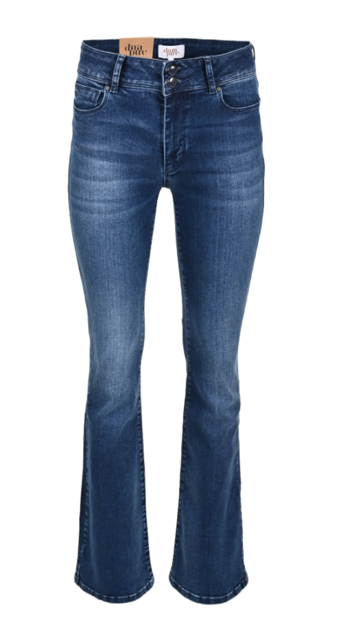 DNM Pure Flynn Flap Jeans in einer 34er L#nge. Farbe Authentic Blue, Wunderwerk Oldenburg