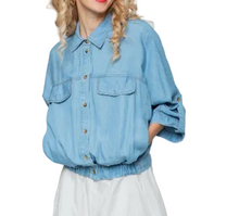 Lade das Bild in den Galerie-Viewer, Jeansblouson
