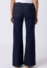 Lade das Bild in den Galerie-Viewer, Dunkelblaue Palazzo Style Hose mit Biobaumwolle, Wunderwerk Oldenburg
