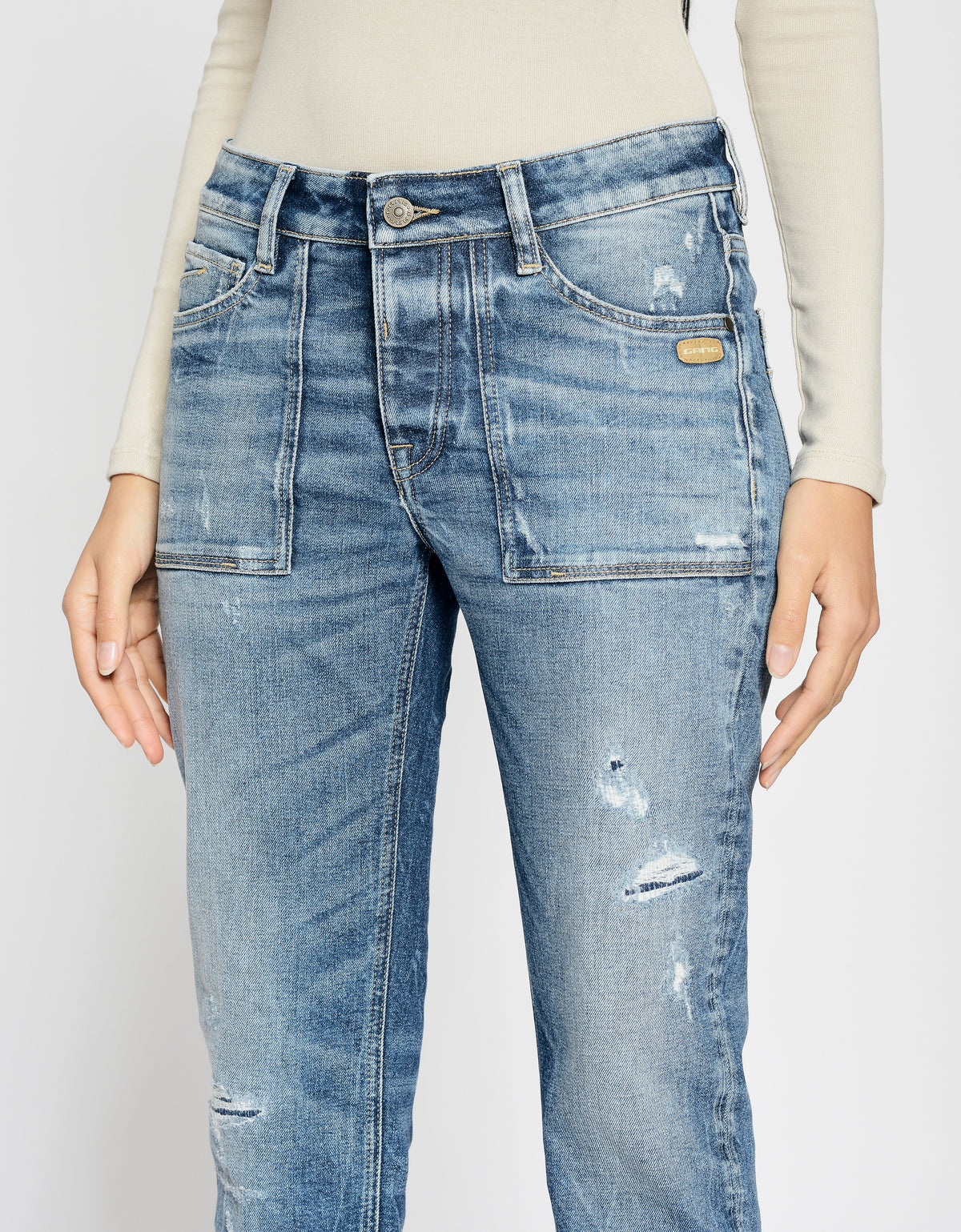 Gang 94Nica Worker Boyfriend Jeans