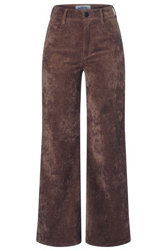 Braune Cordhose mit langem geradem Bein Wunderwerk Oldenburg