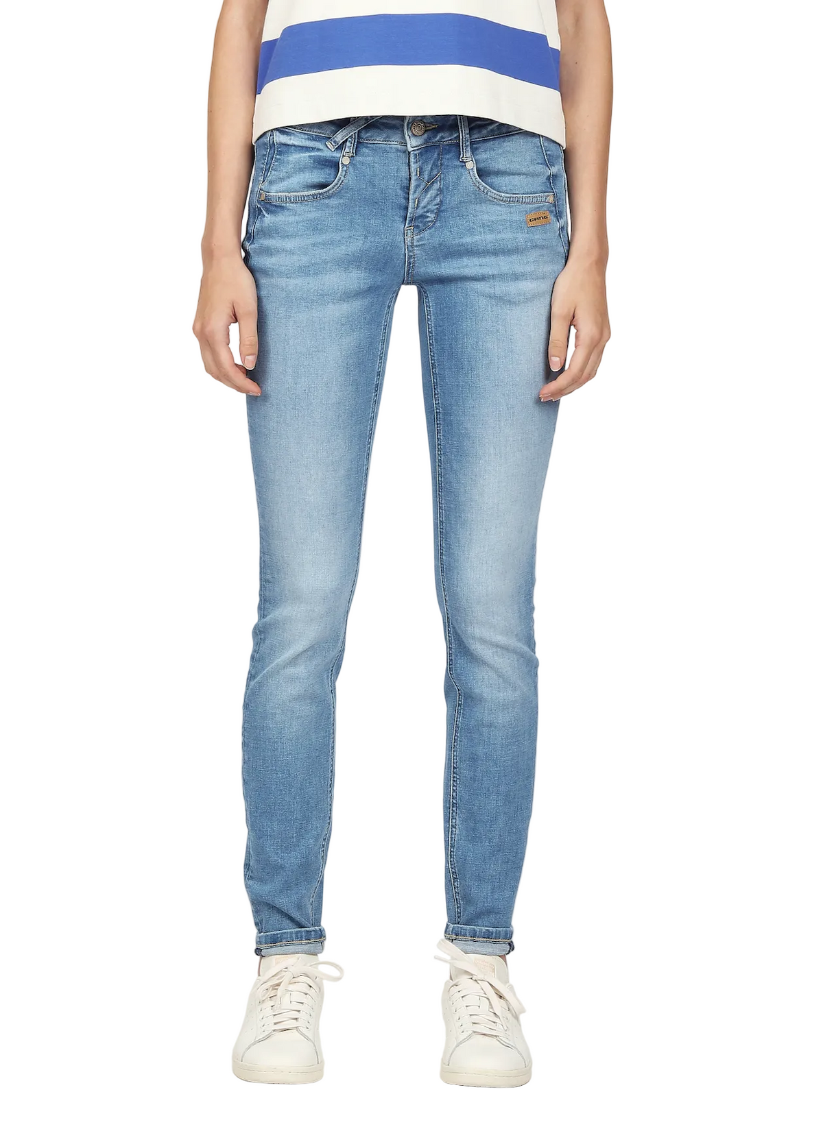 Hellblaue Skinny Fit Jeans von Gang, Wunderwerk Oldenburg