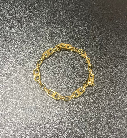 Gliederarmband - Edelstahl
