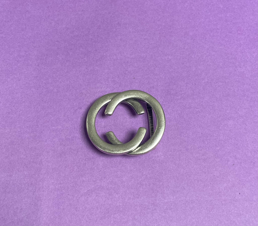 Gürtelschließe Ringe - 3 cm