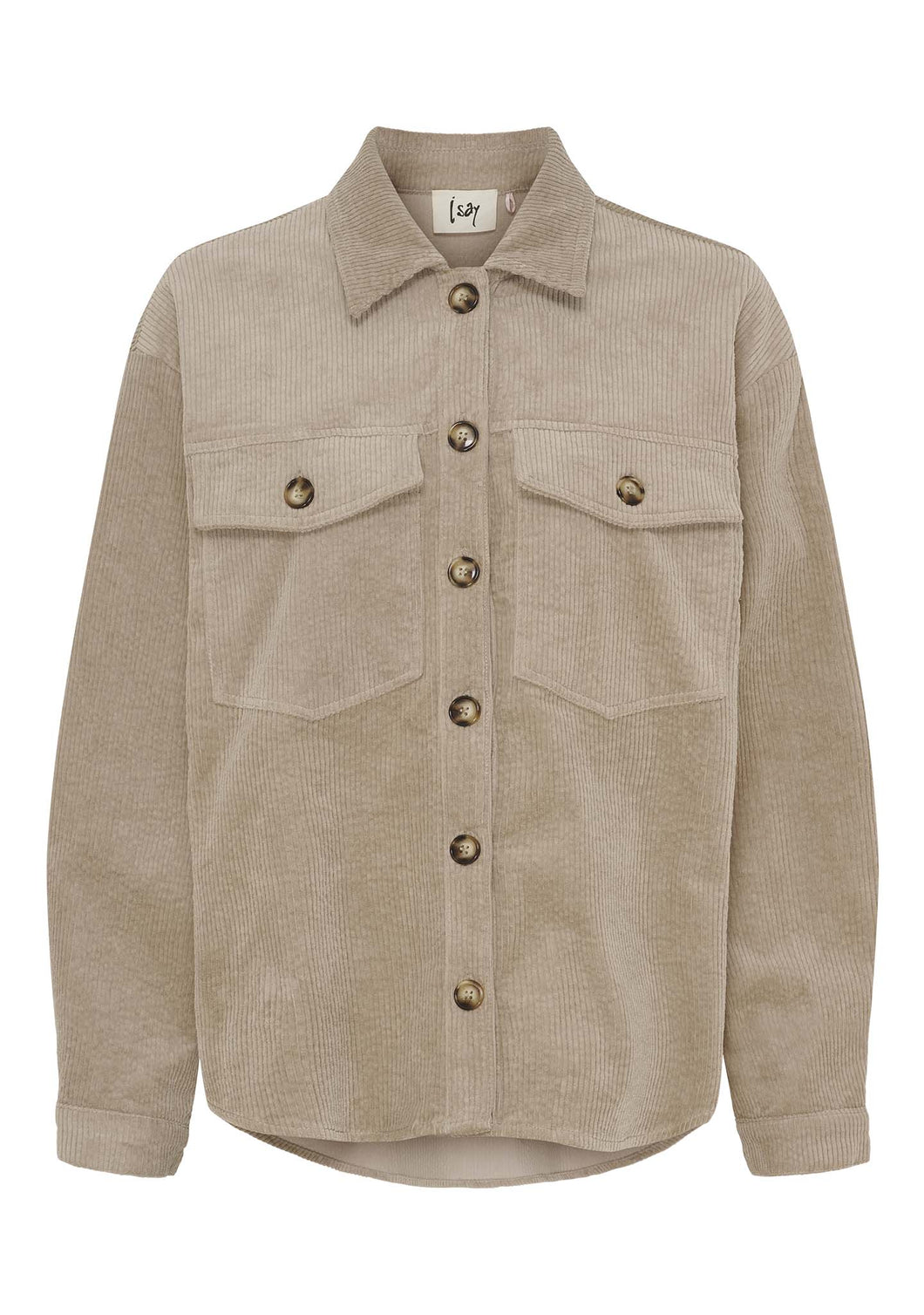 Barbel Hemdjacke in der Farbe light taupe, Wunderwerk Oldenburg