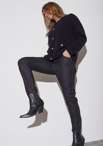 schwarze Jeans mit Schimmereffekten, Wunderwerk Oldenburg