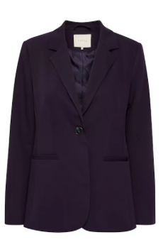 Lilafarbener klassischer Blazer mit einem Knopfverschluss, Wunderwerk Oldenburg